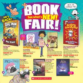 Spring 2019 Scholastic Book Fairs Custom Booklist