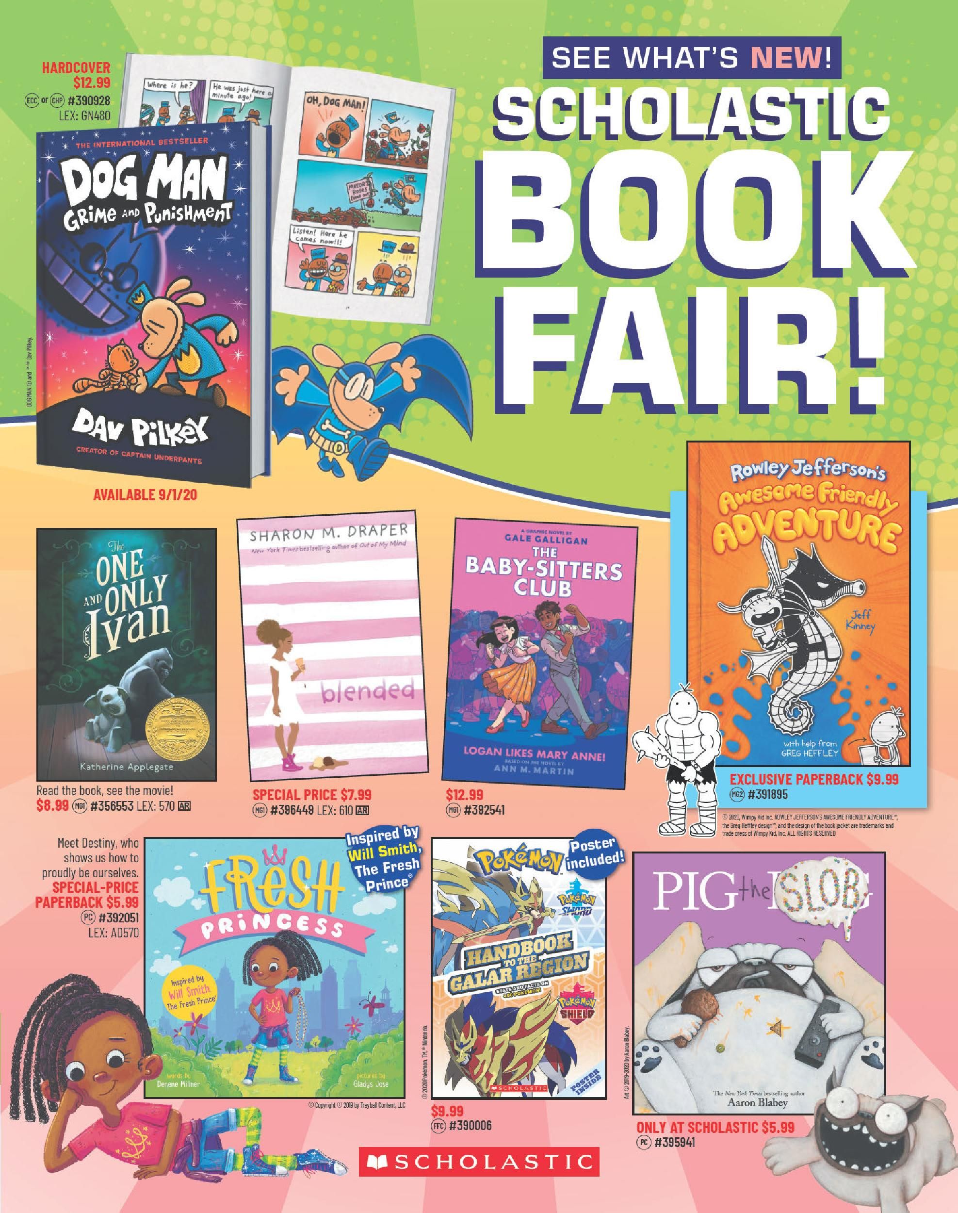 Fall Scholastic Book Fair