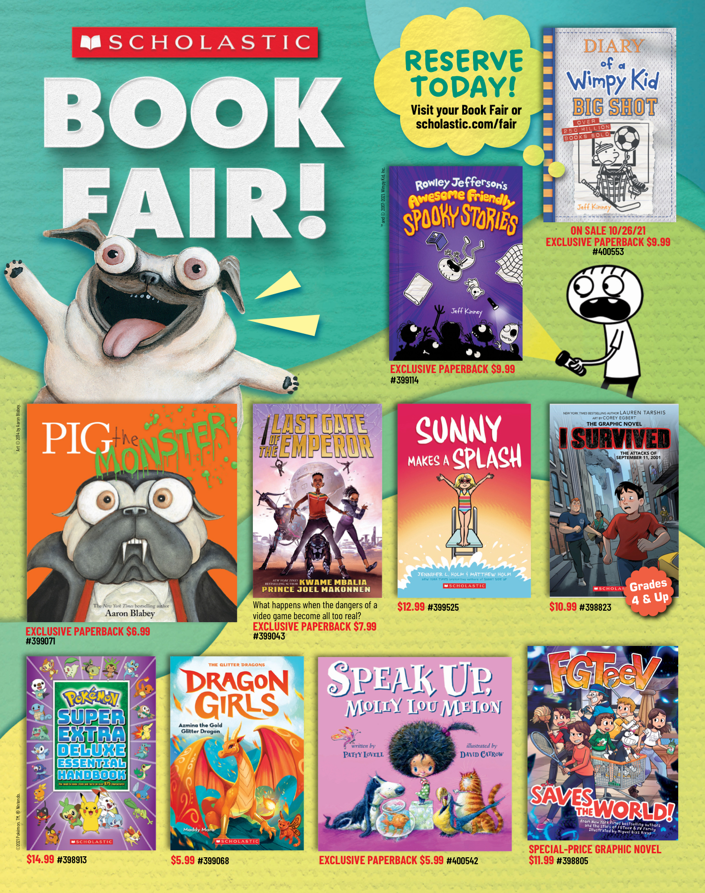 Fall Scholastic Book Fair