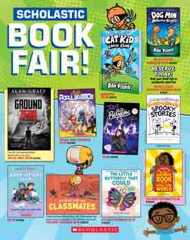 Scholastic Book Fairs Spring 21 Booklist for ES Case