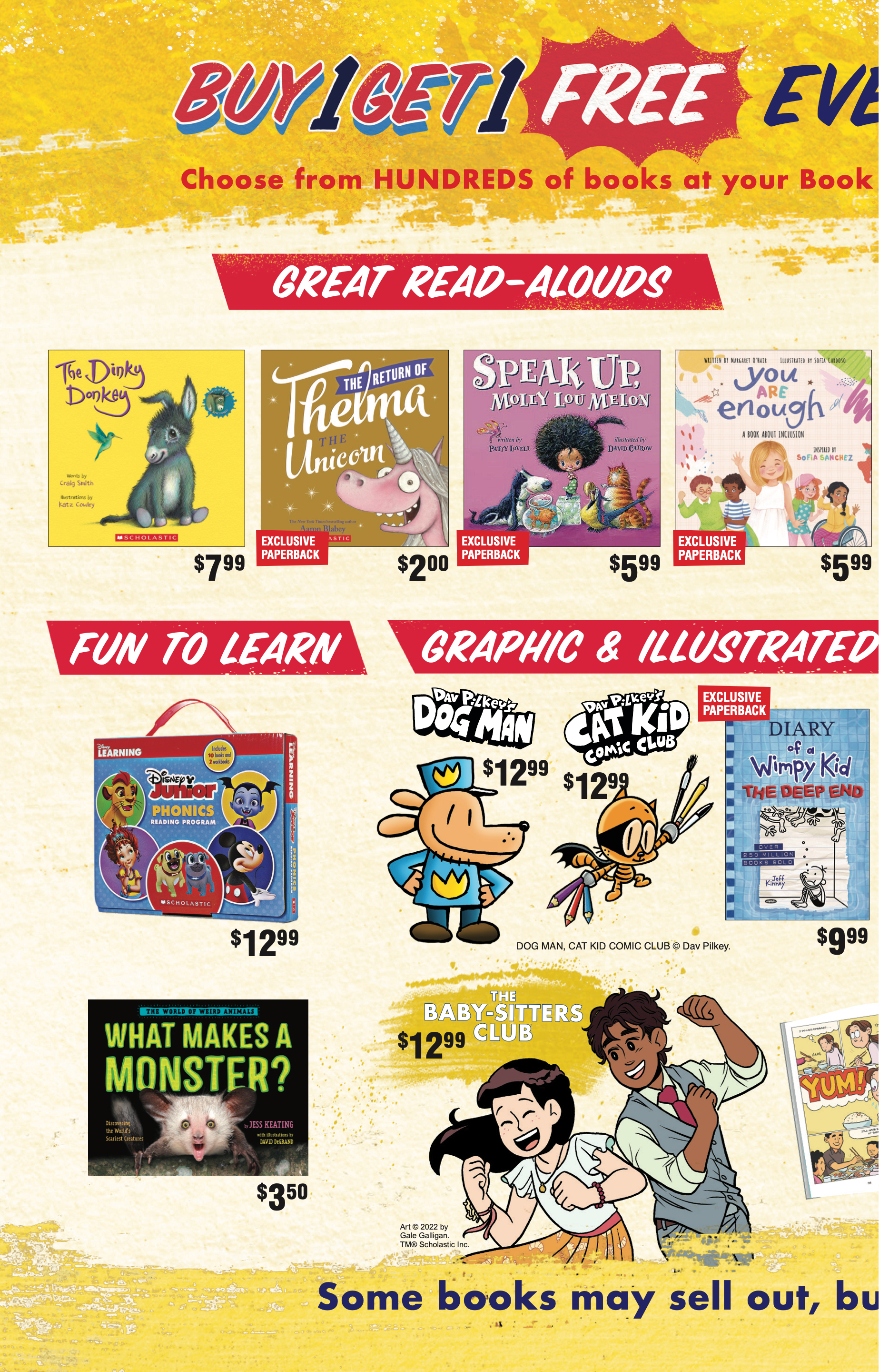 Scholastic Book Fair: 4/25/22 – 5/2/22