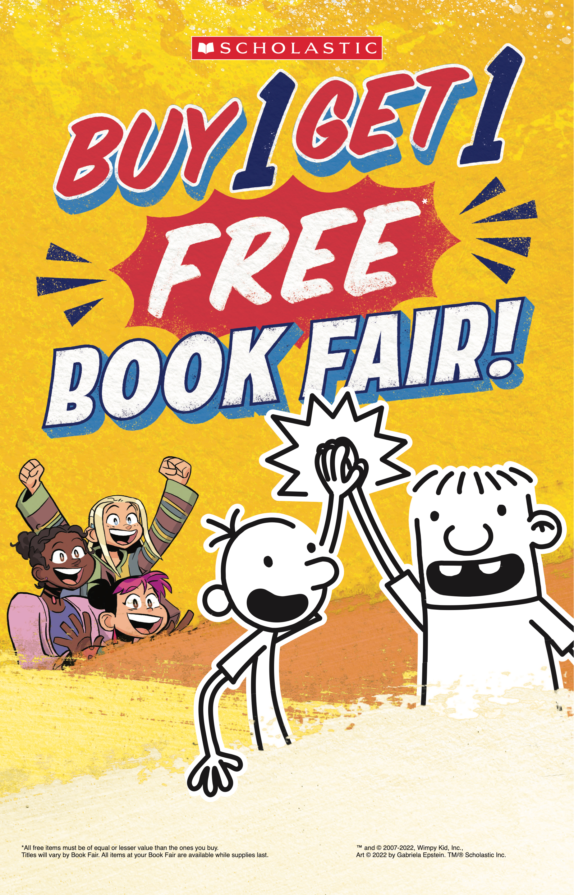 The Scholastic Book Fair is coming to Bowdle School!