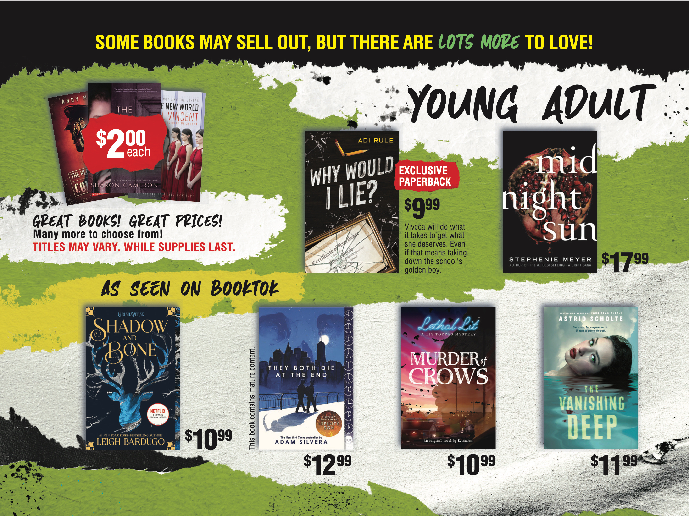 Scholastic Book Fairs Spring 22 Booklist for MS Case