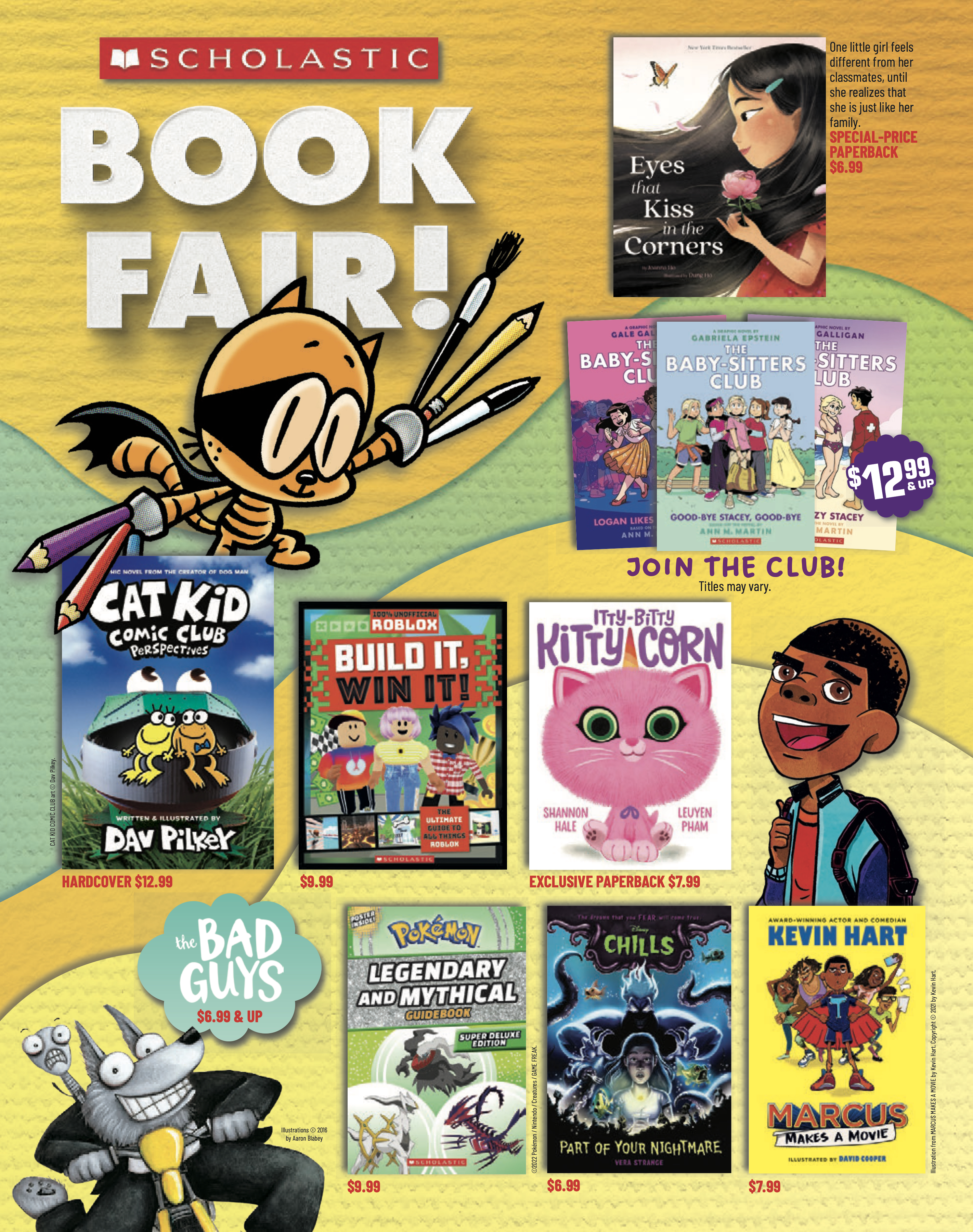 Scholastic Book Fair: 4/25/22 – 5/2/22