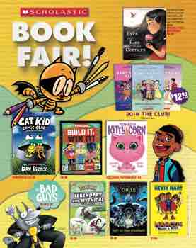 Scholastic Book Fairs Spring 22 Booklist for ES Case