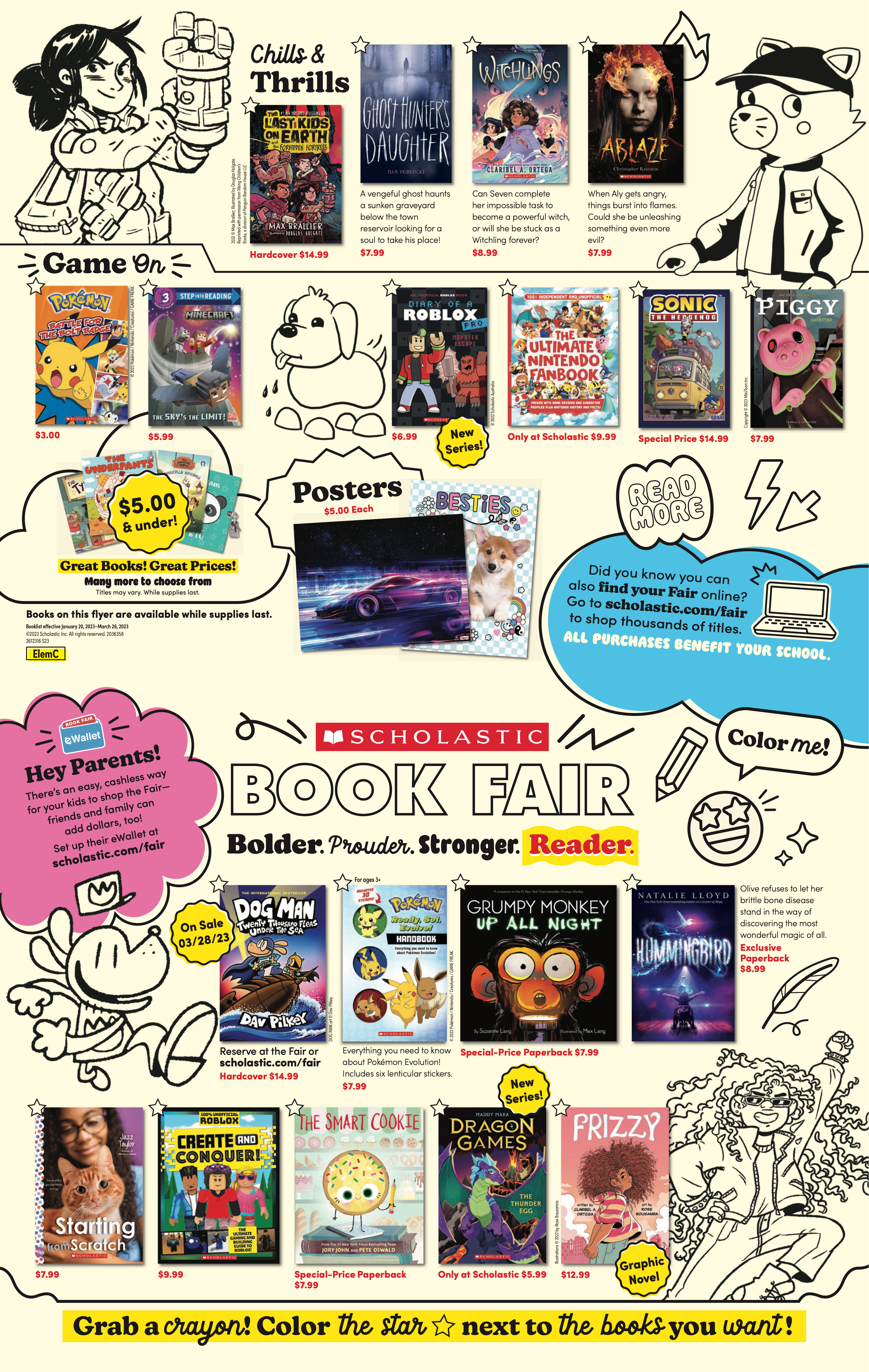 Scholastic Book Fair Is Back!